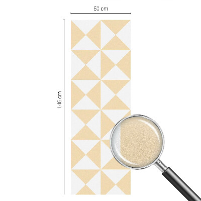 Zatmavovací fólie na okna Geometrické trojúhelníky