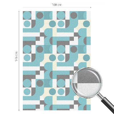 Protisluneční fólie na okna Geometrické vzory