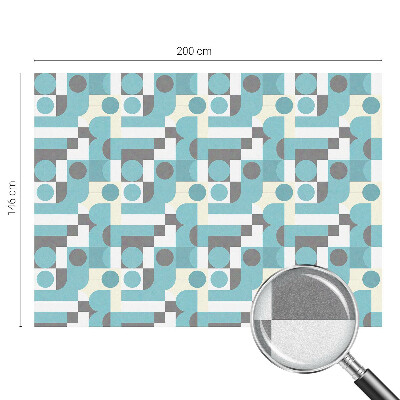 Protisluneční fólie na okna Geometrické vzory