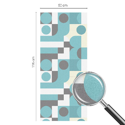 Protisluneční fólie na okna Geometrické vzory