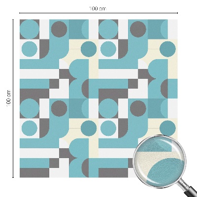 Protisluneční fólie na okna Geometrické vzory