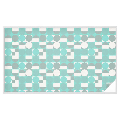 Neprůhledná fólie na sklo dveří Geometrické tvary