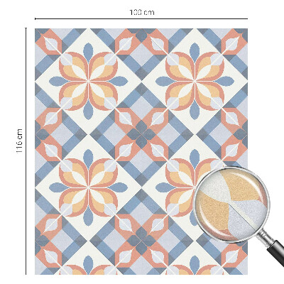 Zatmavovací fólie na okna Barevná symetrie