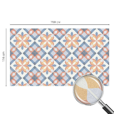 Zatmavovací fólie na okna Barevná symetrie