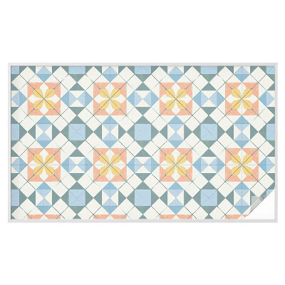 Protisluneční fólie na okna Barevná symetrie