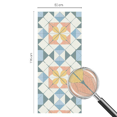 Protisluneční fólie na okna Barevná symetrie