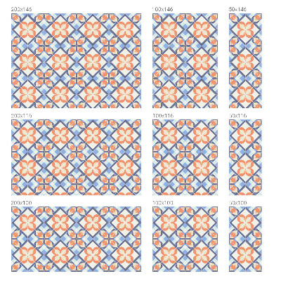 Dekorativní mléčná fólie na sklo Květinový vzor