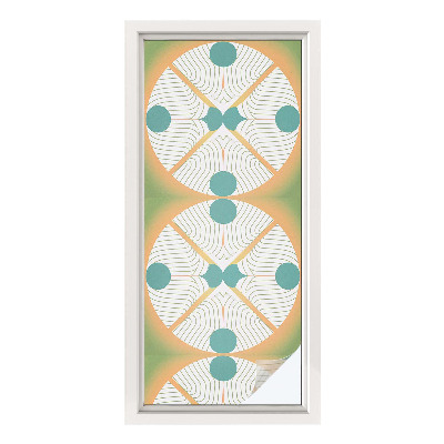 Protisluneční fólie na okna Geometrická harmonie