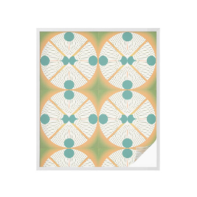 Protisluneční fólie na okna Geometrická harmonie