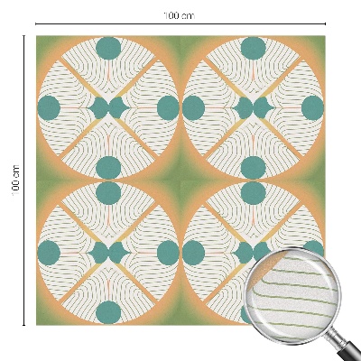 Protisluneční fólie na okna Geometrická harmonie
