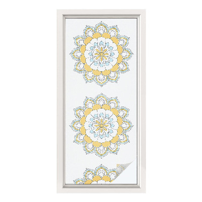 Protisluneční fólie na okna Barevné mandaly