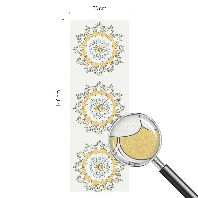 Protisluneční fólie na okna Barevné mandaly