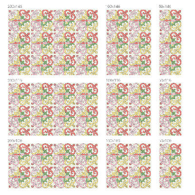 Privátní fólie na okno vitráž Květinové ornamenty