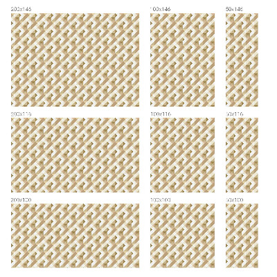 Dekorativní mléčná fólie na sklo Trojúhelníkové vzory