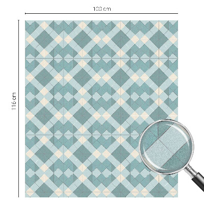 Neprůhledná fólie na sklo dveří Geometrické vzory