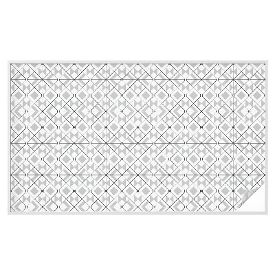 Privátní fólie na okno vitráž Geometrické vzory