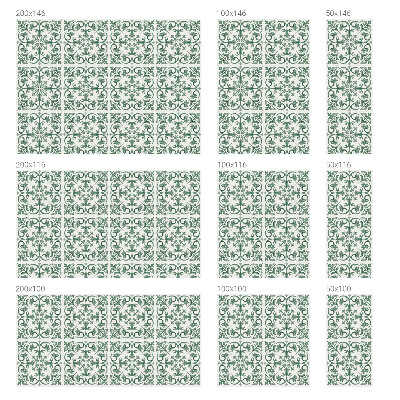 Protisluneční fólie na okna Rostlinné ozdoby