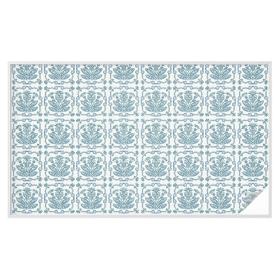 Neprůhledná fólie na sklo dveří Květinový vzor