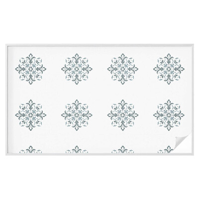 Dekorativní mléčná fólie na sklo Klasická ozdoba