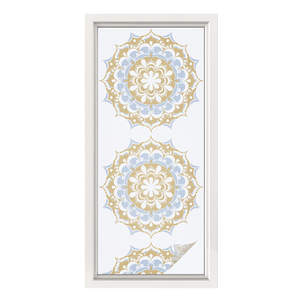 Protisluneční fólie na okna Boho mandaly