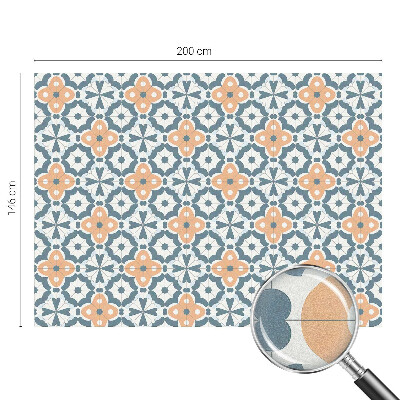 Zatmavovací fólie na okna Mozaikové květiny