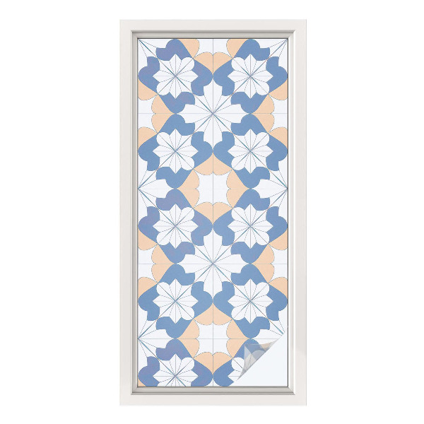 Protisluneční fólie na okna Symetrické vzory