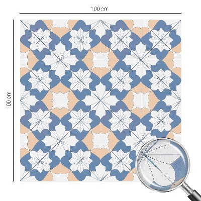 Protisluneční fólie na okna Symetrické vzory