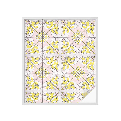 Neprůhledná fólie na sklo dveří Abstraktní květiny