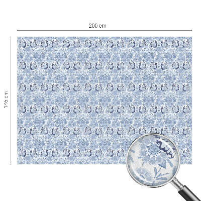 Protisluneční fólie na okna Květinový pták