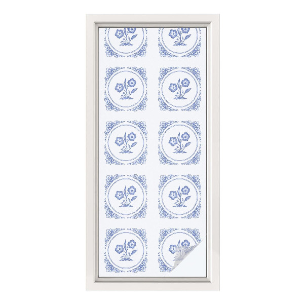 Zatmavovací fólie na okna Křehké květiny