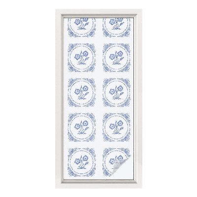 Zatmavovací fólie na okna Křehké květiny