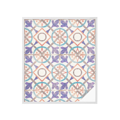 Neprůhledná fólie na sklo dveří Barevné mozaiky