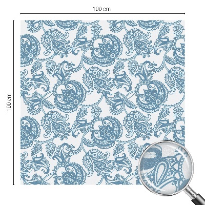 Protisluneční fólie na okna Modré ozdoby