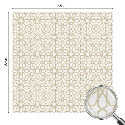 Privátní fólie na okno vitráž Geometrické vzory