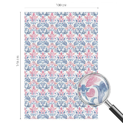 Zatmavovací fólie na okna Květinová symetrie