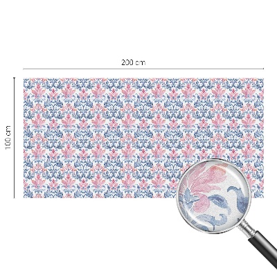 Zatmavovací fólie na okna Květinová symetrie