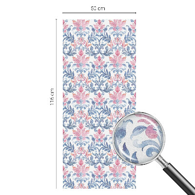 Zatmavovací fólie na okna Květinová symetrie