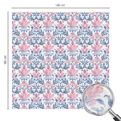 Zatmavovací fólie na okna Květinová symetrie