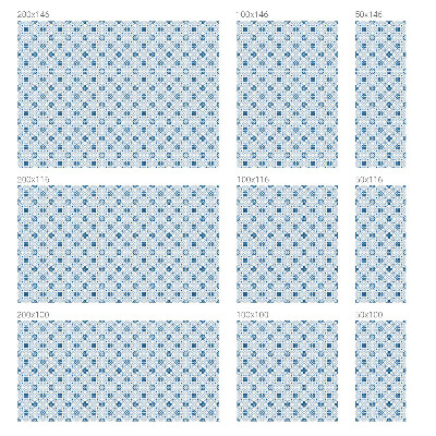 Protisluneční fólie na okna Kachlové dekorace