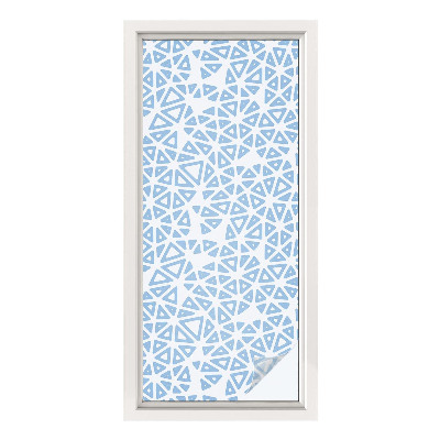 Neprůhledná fólie na sklo dveří Geometrické vzory