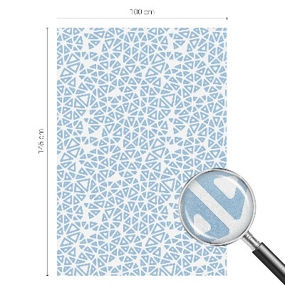 Neprůhledná fólie na sklo dveří Geometrické vzory