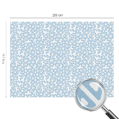 Neprůhledná fólie na sklo dveří Geometrické vzory