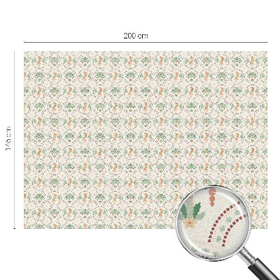 Privátní fólie na okno vitráž Palmový leopard