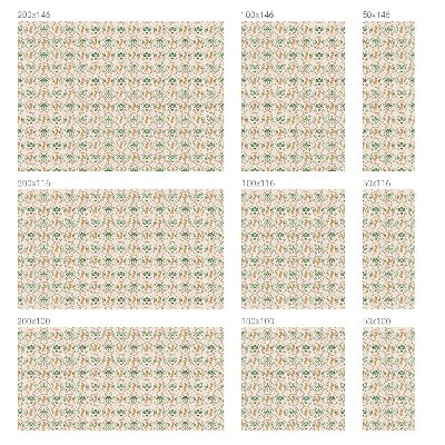 Privátní fólie na okno vitráž Palmový leopard