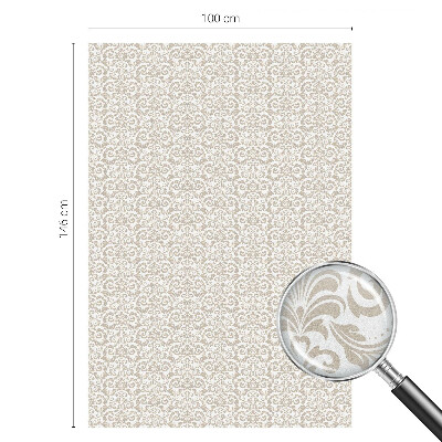 Privátní fólie na okno vitráž Dekorativní elegance