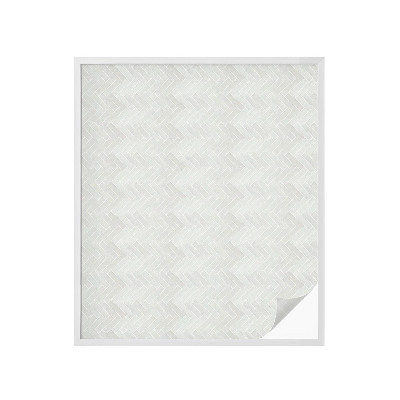 Neprůhledná fólie na sklo dveří Šedá rybí kost