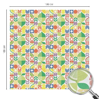 Protisluneční fólie na okna Barevné ovoce