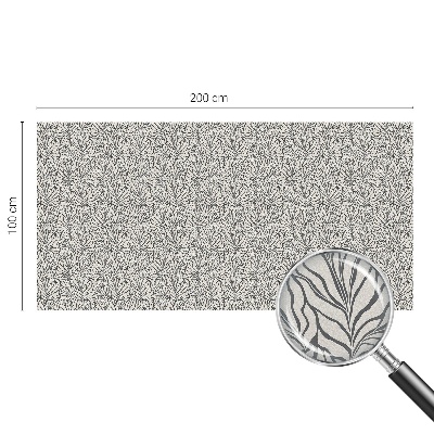 Zatmavovací fólie na okna Listy květy