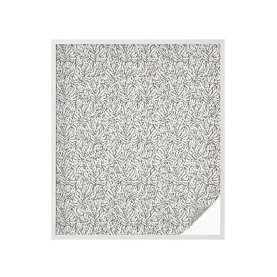 Zatmavovací fólie na okna Listy květy