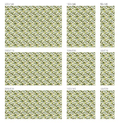 Neprůhledná fólie na sklo dveří Avokádové listy